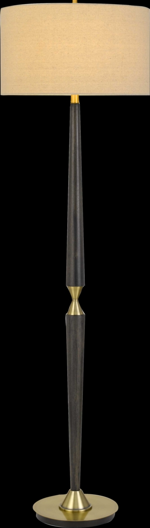 Fulton Place Brass Floor Lamp - Thumbnail - Image 3