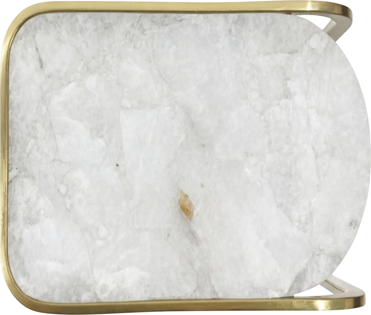 Funde Gold/White End Table - Thumbnail - Image 5