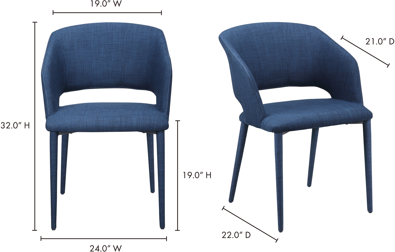 Funstoon Blue Arm Chair - Thumbnail - Image 8