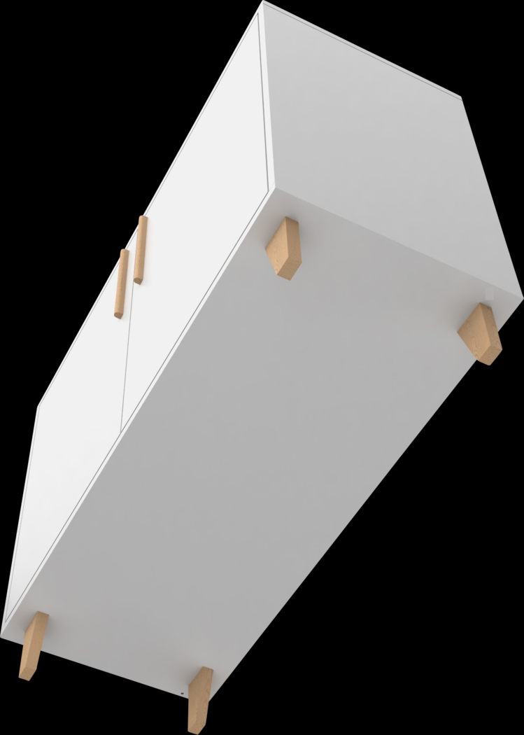 Fuqua White Sideboard - Thumbnail - Image 7