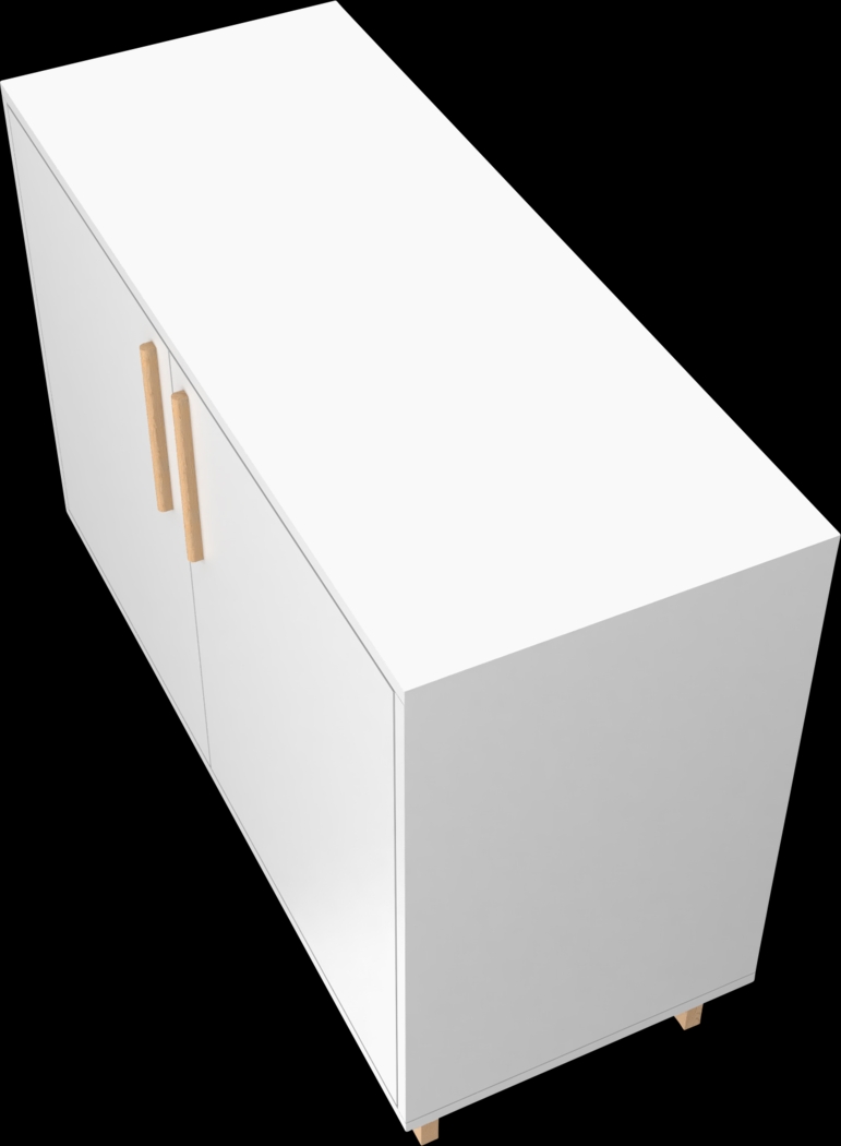 Fuqua White Sideboard - Thumbnail - Image 8