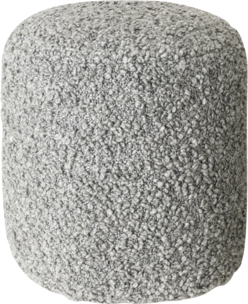 Furma Gray Pouf - Thumbnail - Image 1