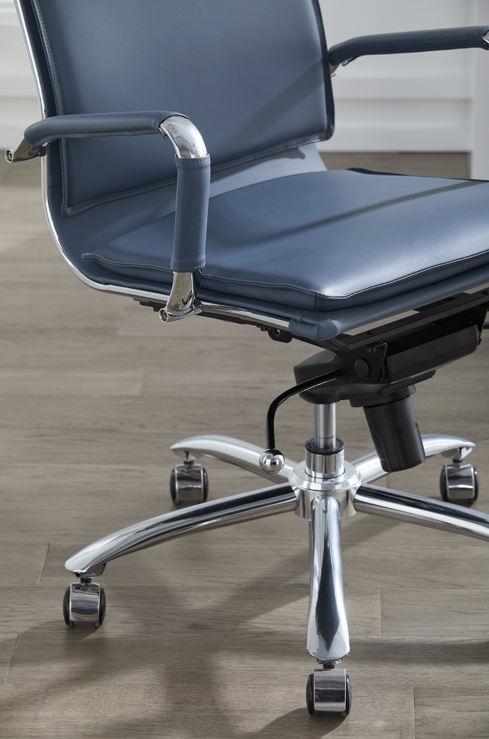 Furnberg Blue High Office Chair - Thumbnail - Image 3
