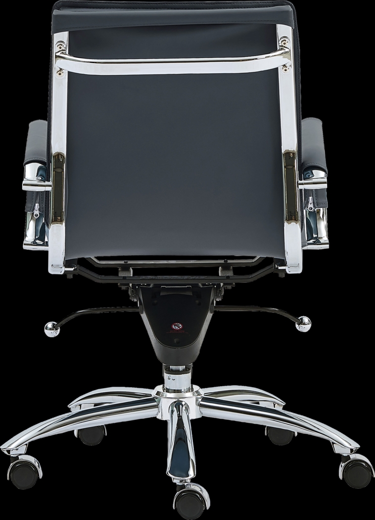 Furnberg Blue Low Office Chair - Thumbnail - Image 5