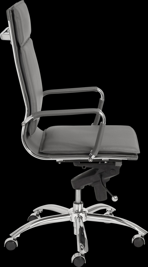Furnberg Gray High Office Chair - Thumbnail - Image 4