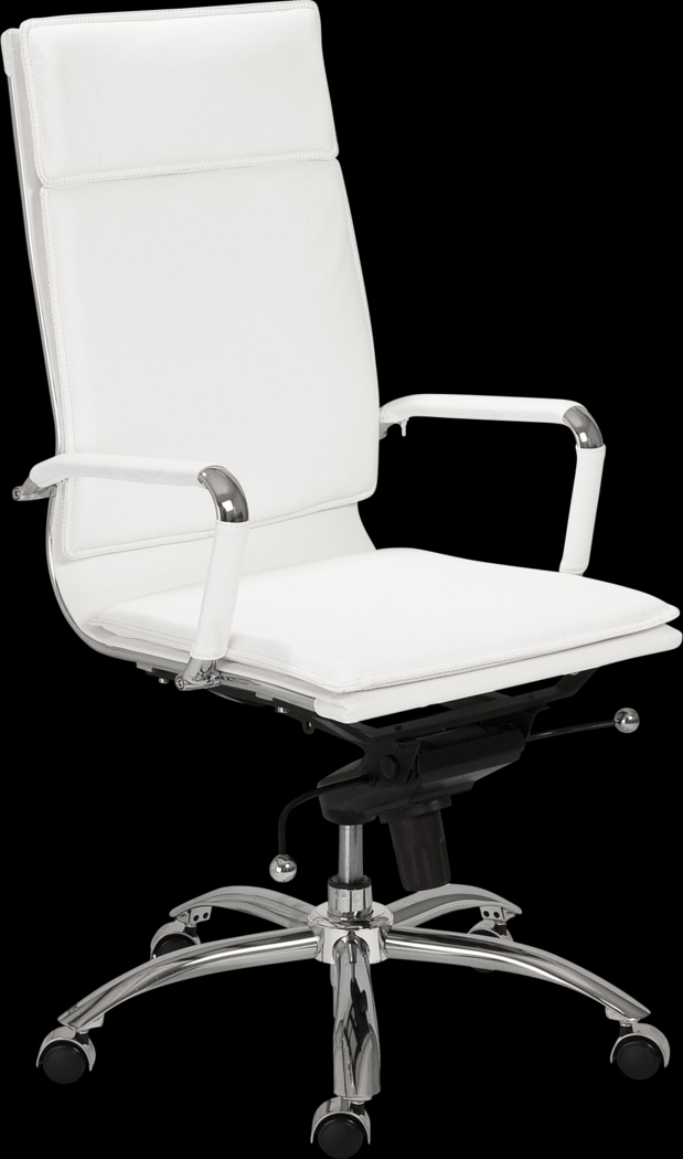Furnberg White High Office Chair - Thumbnail - Image 3