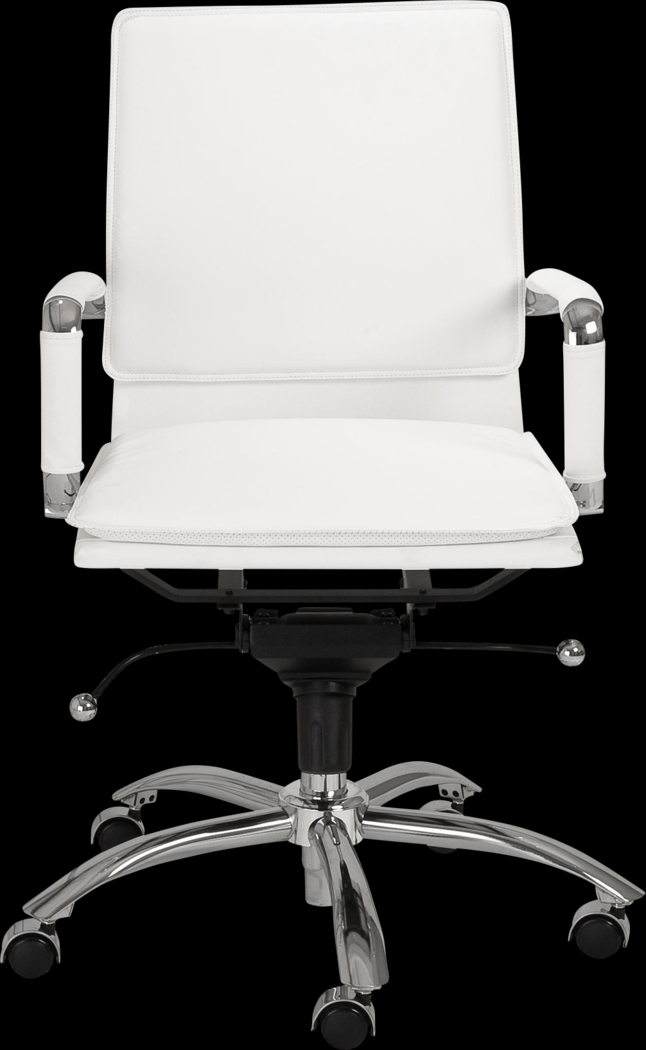 Furnberg White Office Chair - Thumbnail - Image 3
