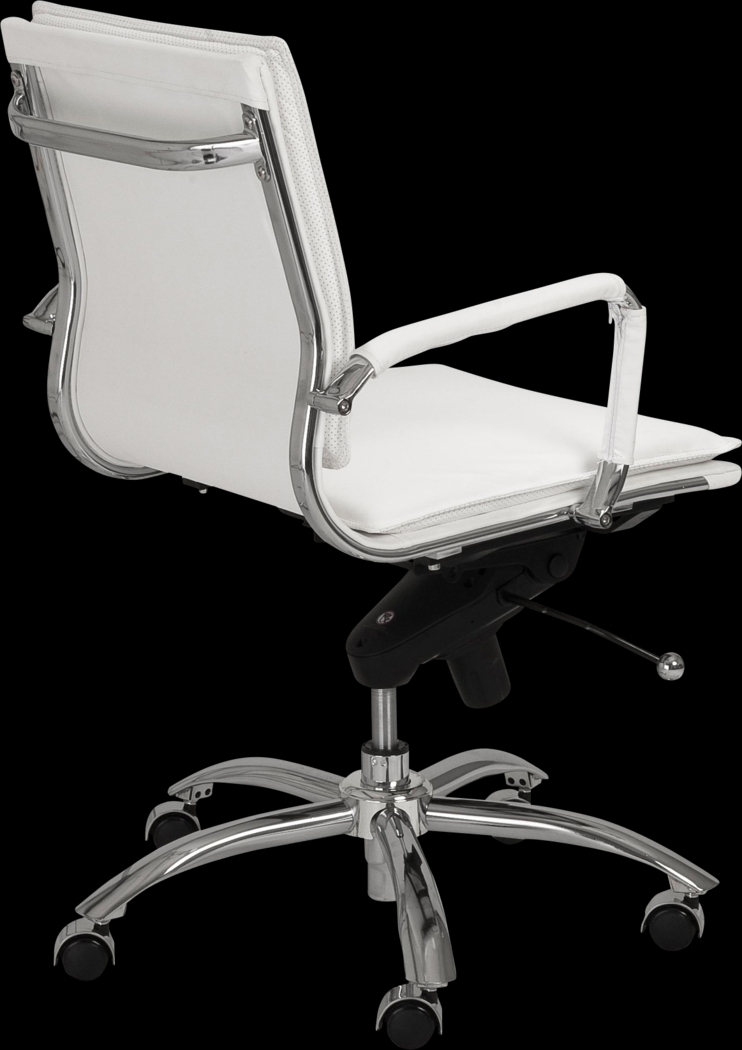 Furnberg White Office Chair - Thumbnail - Image 4