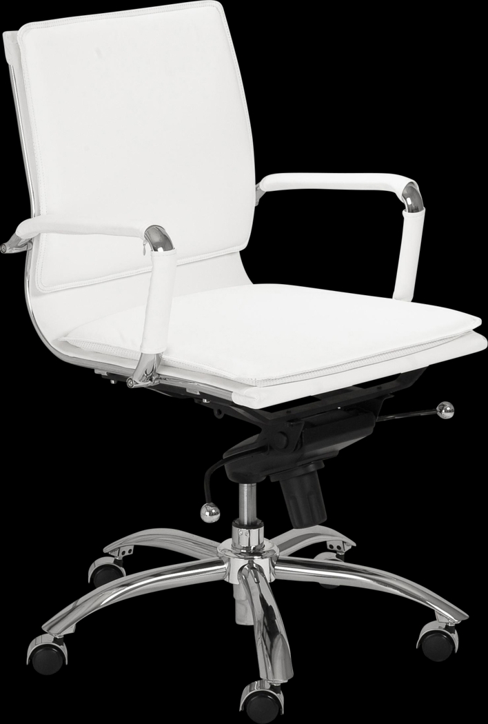 Furnberg White Office Chair - Thumbnail - Image 1