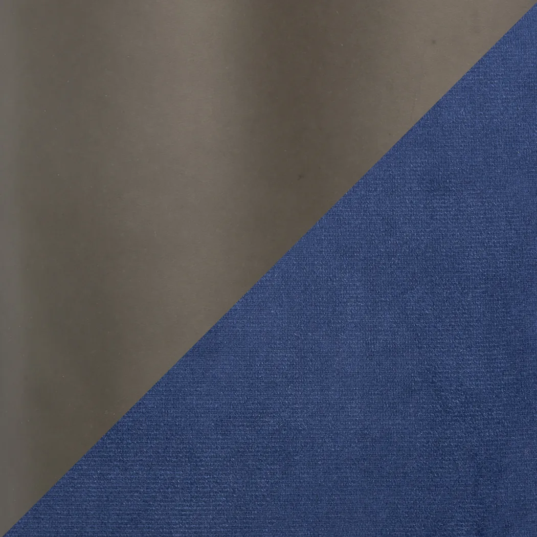 Fussell Blue Plush Desk Chair - Thumbnail - Image 7