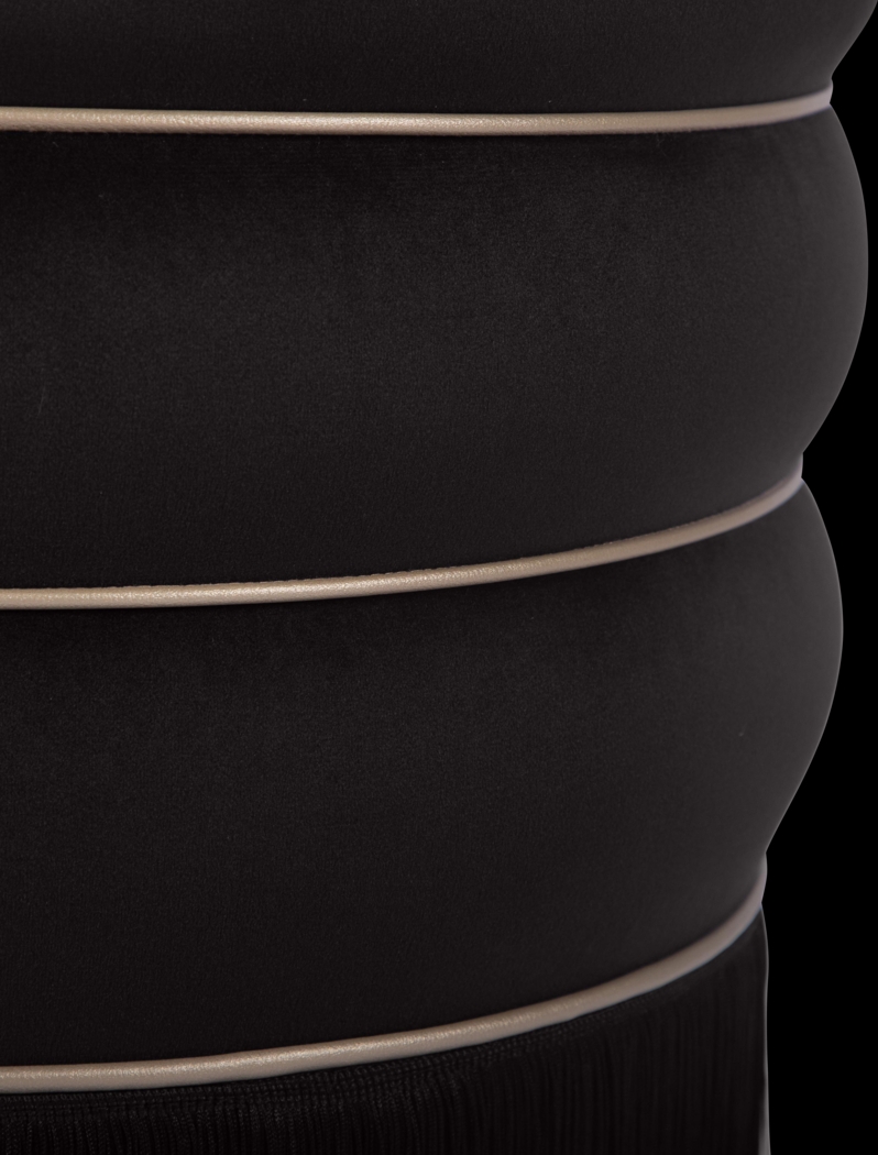 Fusteria Black Ottoman - Thumbnail - Image 6