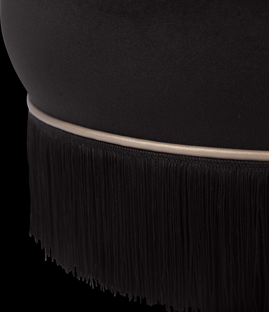 Fusteria Black Ottoman - Thumbnail - Image 7