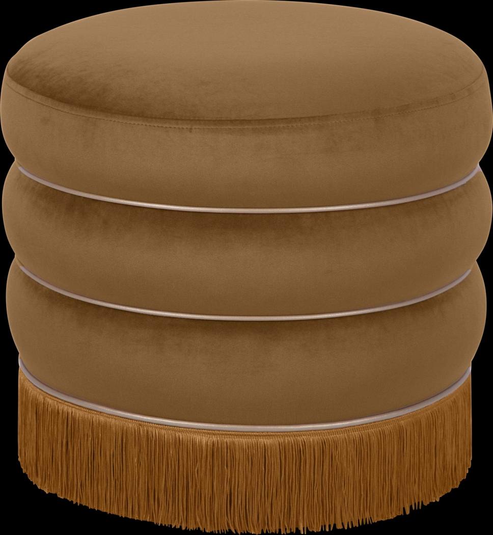 Fusteria Brown Ottoman - Thumbnail - Image 1