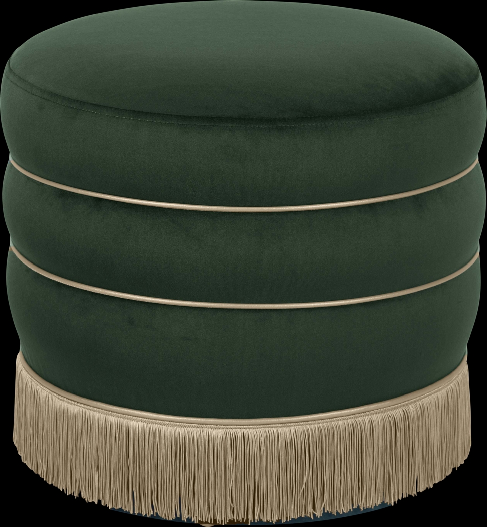 Fusteria Green Ottoman - Thumbnail - Image 1