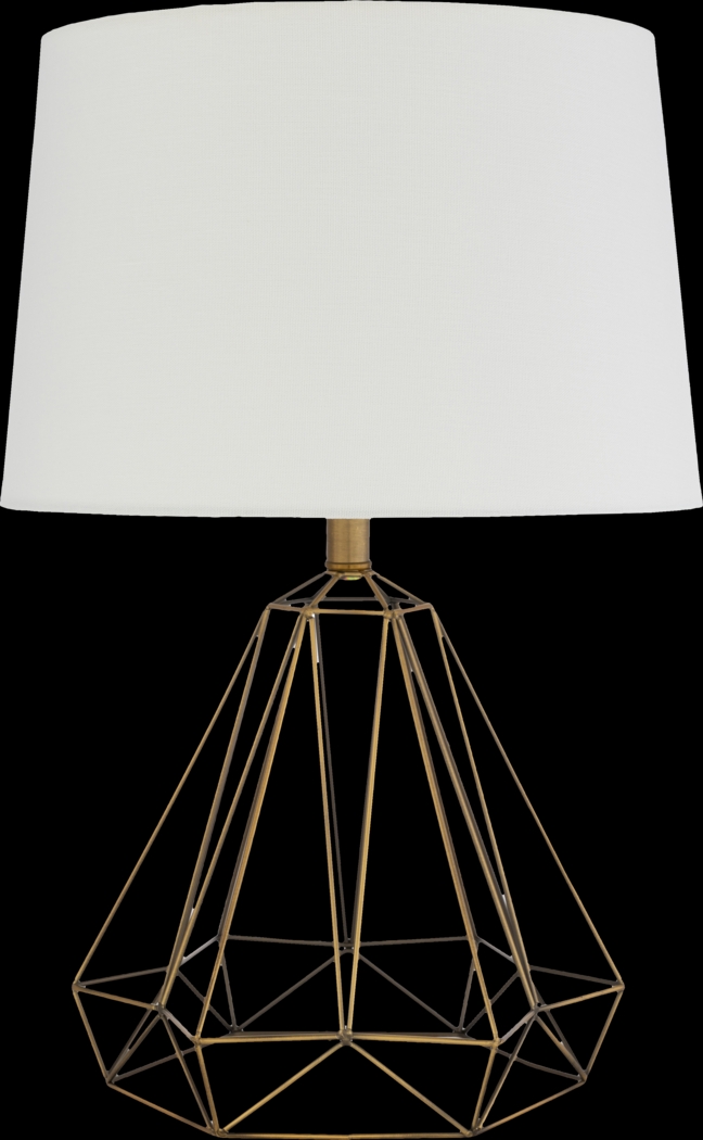 Fyfe Loop Gold Lamp - Thumbnail - Image 1