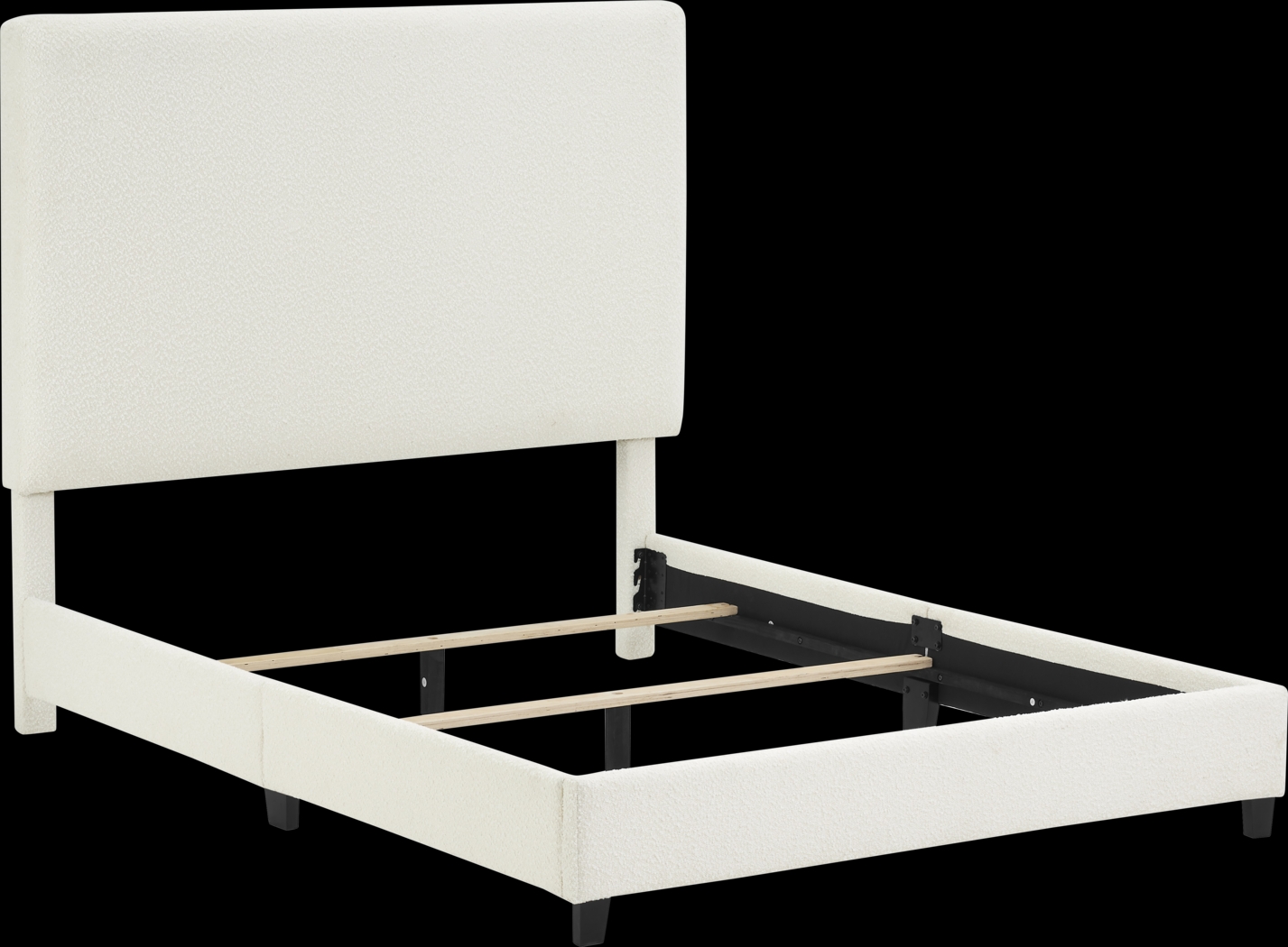 Fyna Beige Queen Upholstered Bed - Thumbnail - Image 7