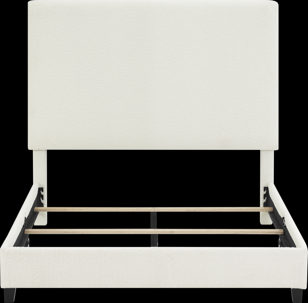 Fyna Beige Queen Upholstered Bed - Thumbnail - Image 8