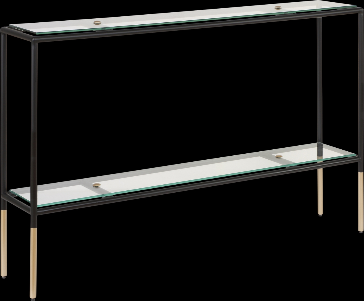 Gabadi Black Console Table - Thumbnail - Image 4