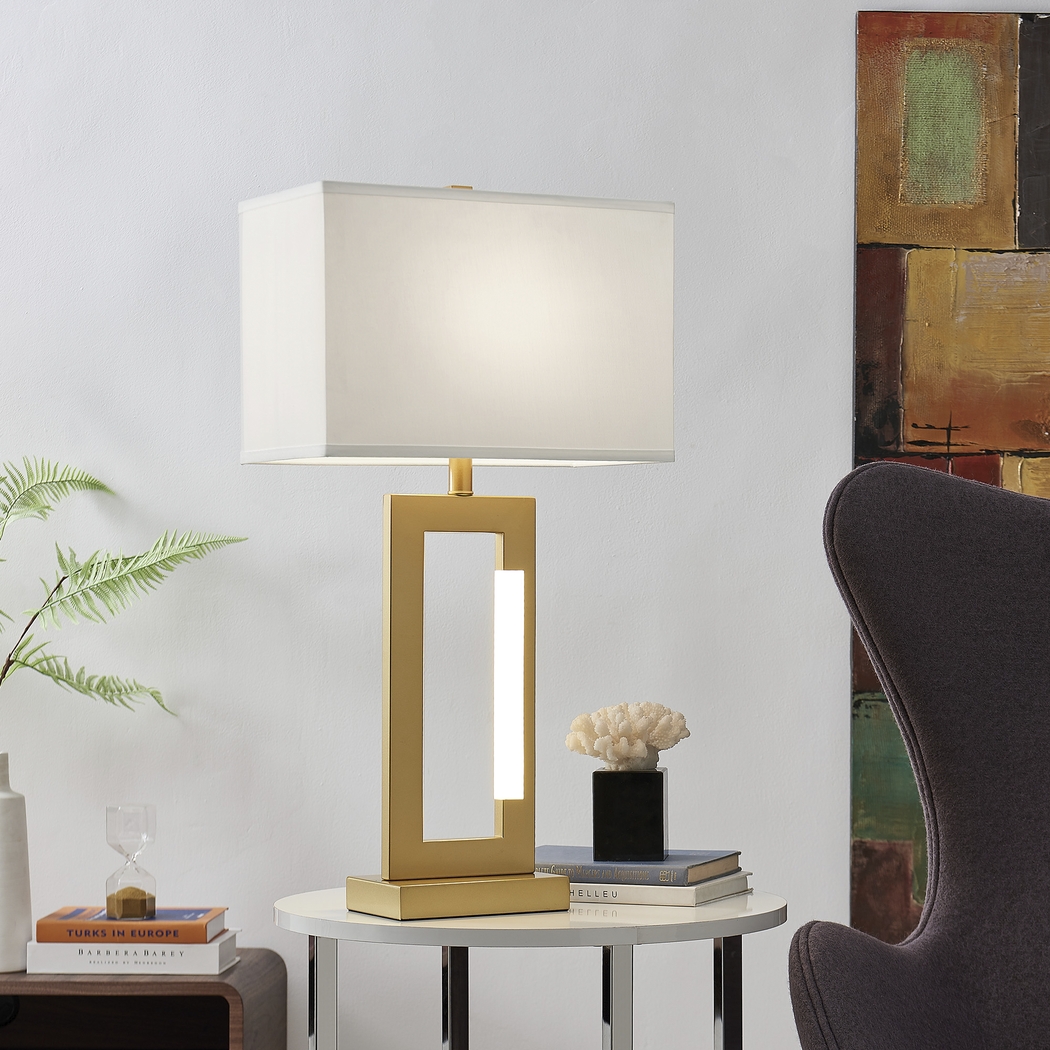 Gables Creek Gold Lamp - Thumbnail - Image 2