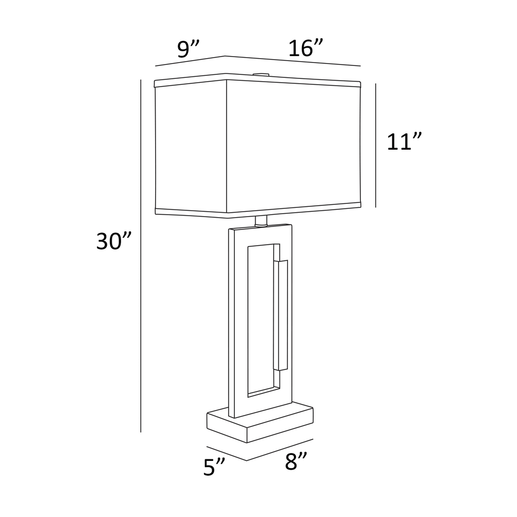 Gables Creek Gold Lamp - Thumbnail - Image 4