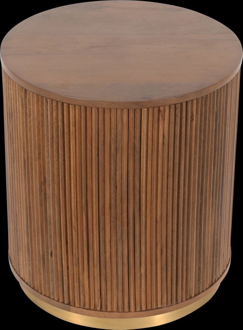Gabre I Brown Accent Table - Thumbnail - Image 4
