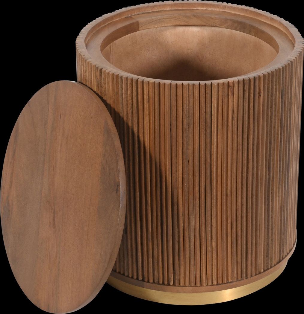 Gabre I Brown Accent Table - Thumbnail - Image 5