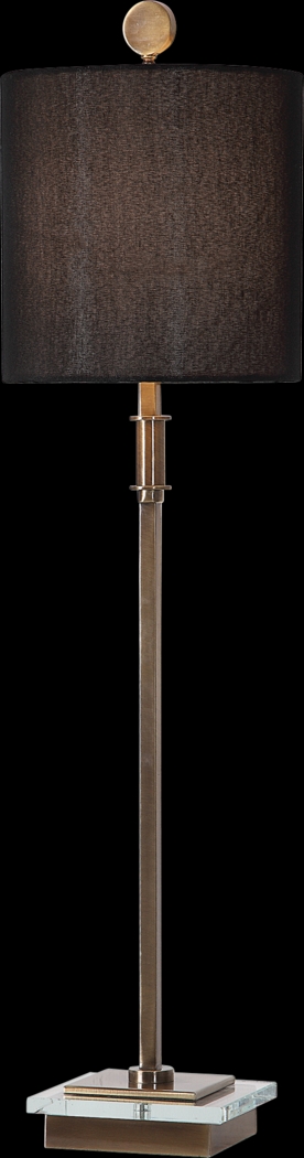 Gabriel Circle Brass Lamp - Thumbnail - Image 1