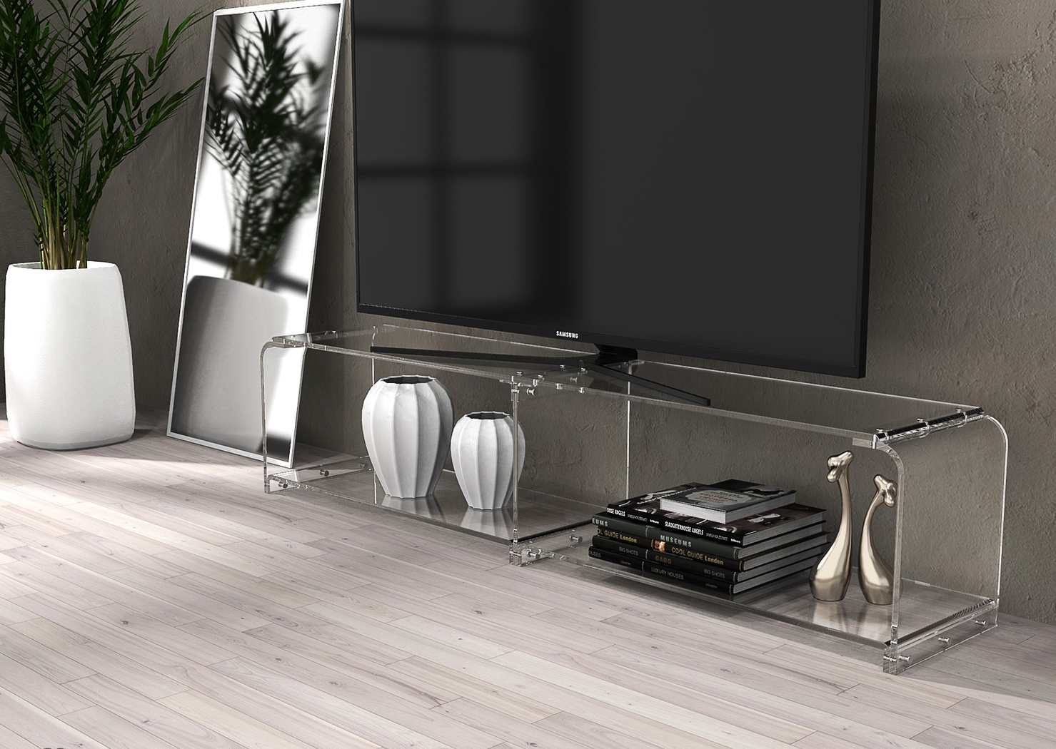 Gadri Clear Console Table - Thumbnail - Image 5