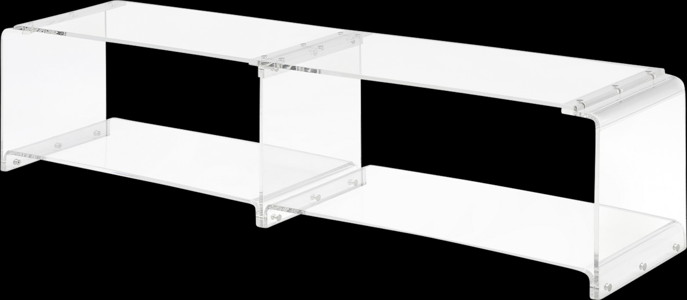 Gadri Clear Console Table - Thumbnail - Image 1