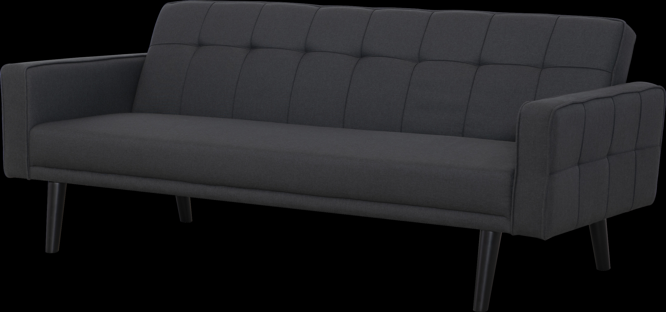 Gadwall Dark Gray Futon - Thumbnail - Image 1