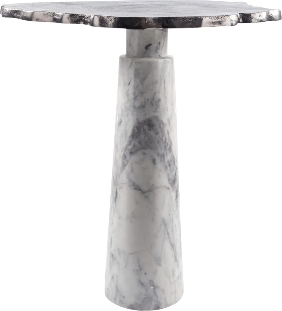 Galatia Silver End Table - Thumbnail - Image 2