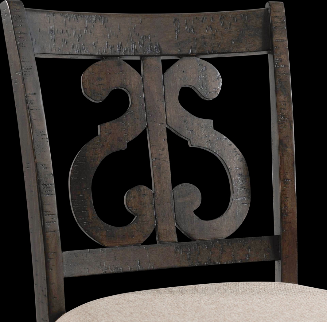 Galberry Brown Counter Side Chair Set - Thumbnail - Image 10