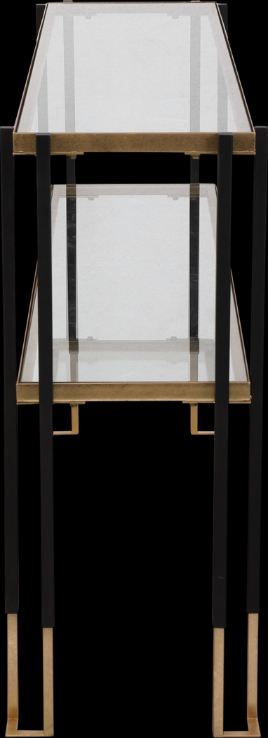 Galdway Black Sofa Table - Thumbnail - Image 2