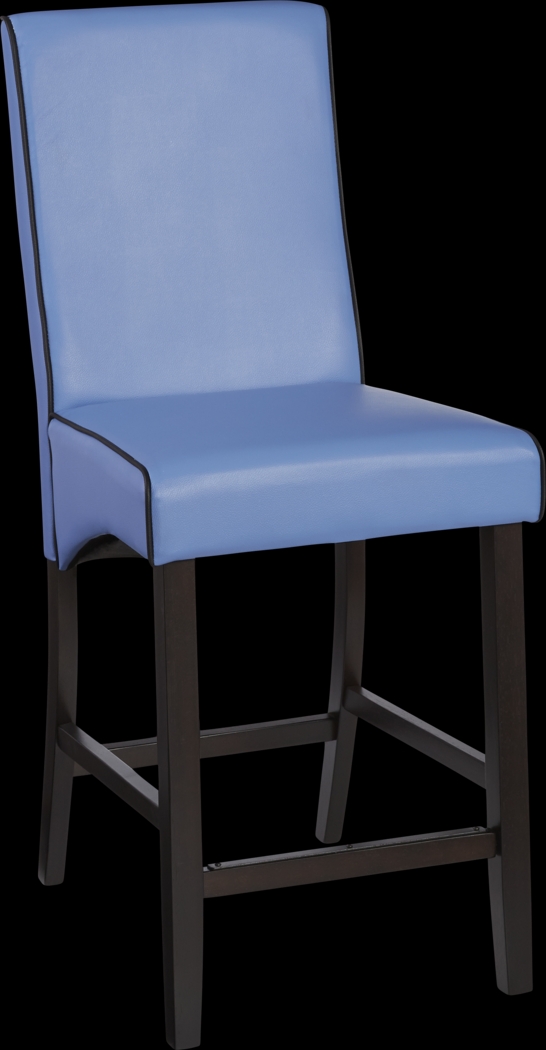 Galena Blue Counter Height Stool - Thumbnail - Image 1