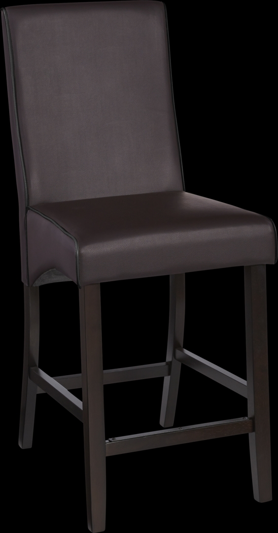 Galena Brown Counter Height Stool - Thumbnail - Image 1