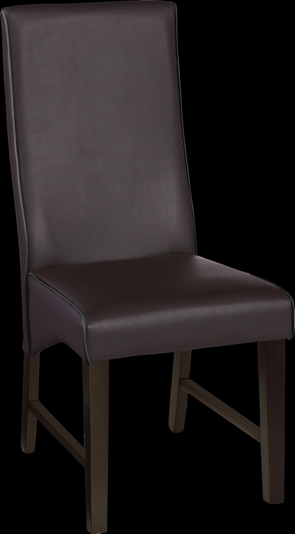 Colonia Hills Espresso 5 Pc 78 in. Rectangle Dining Room with Brown Chairs - Thumbnail - Image 3