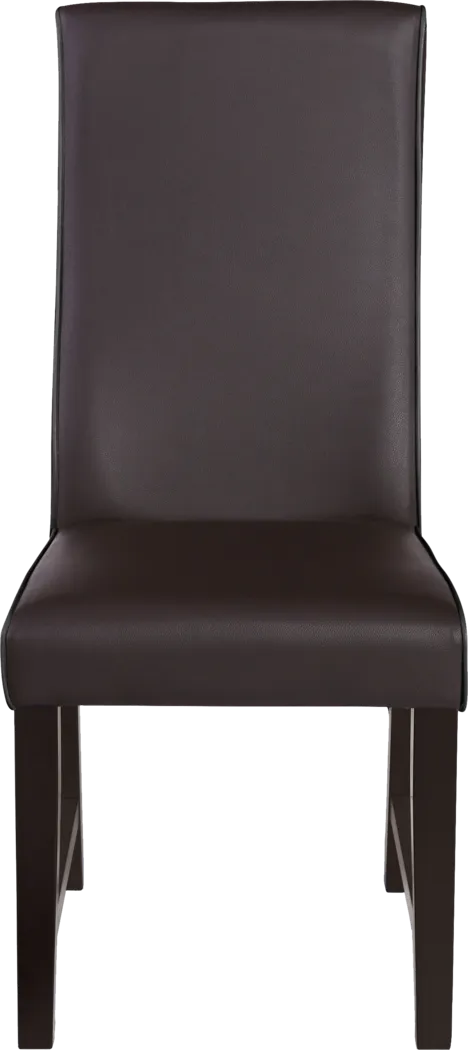 Colonia Hills Cappuccino 5 Pc 72 in. Dining Set with Brown Chairs - Thumbnail - Image 5