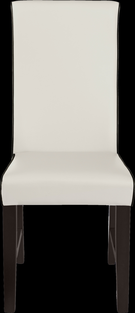 Colonia Hills Espresso 7 Pc 72 in. Rectangle Dining Room with White Chairs - Thumbnail - Image 4