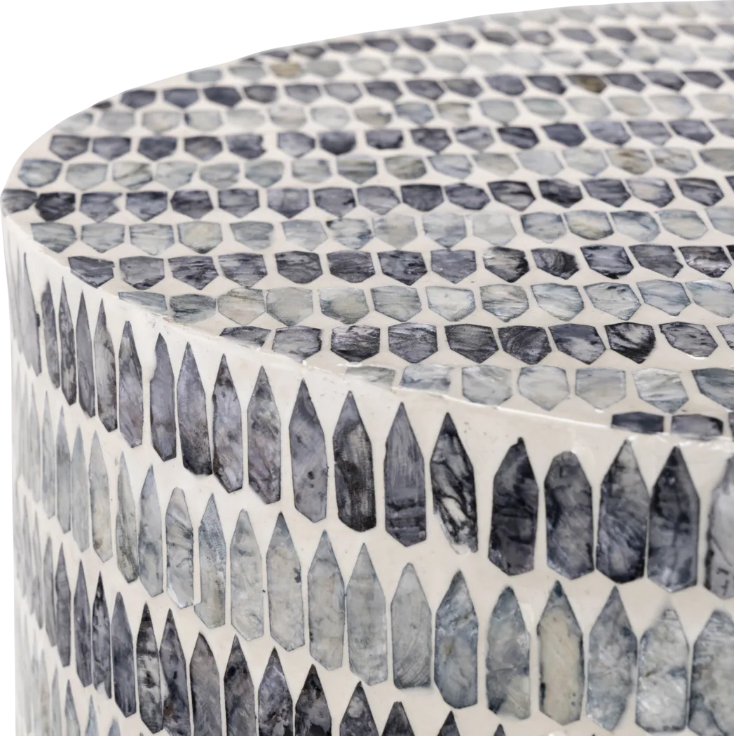 Galer Blue End Table - Thumbnail - Image 4