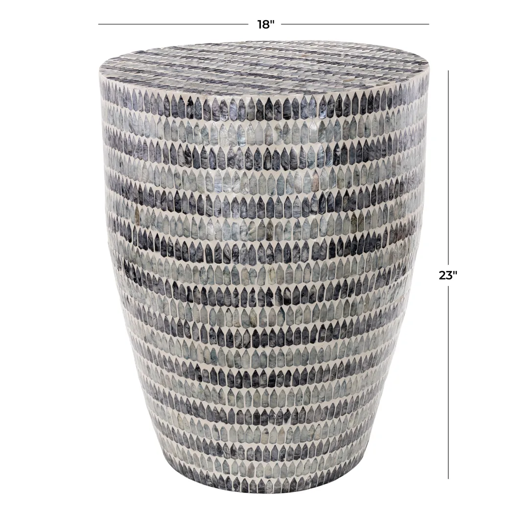 Galer Blue End Table - Thumbnail - Image 7