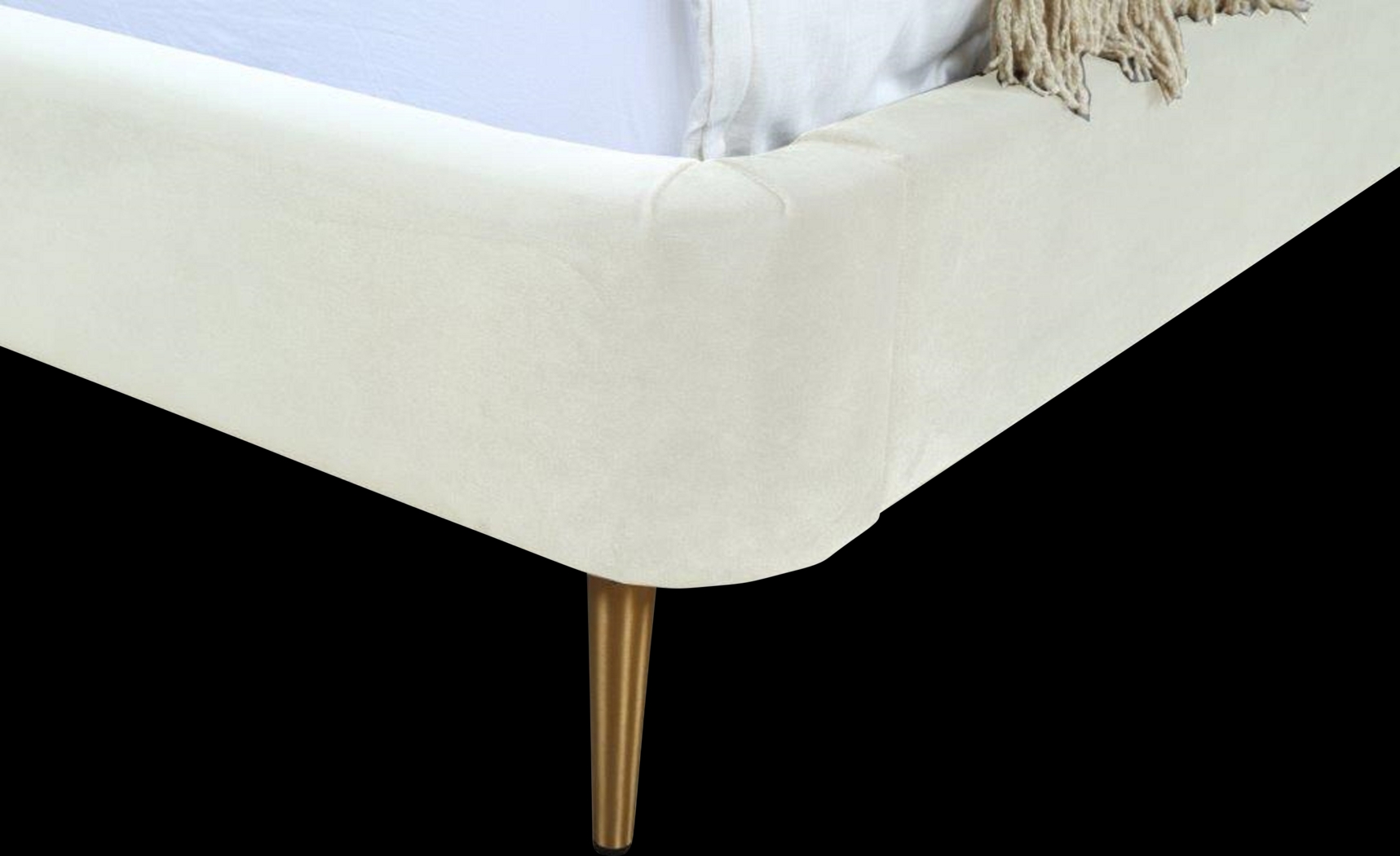 Galerita Cream Queen Bed - Thumbnail - Image 7