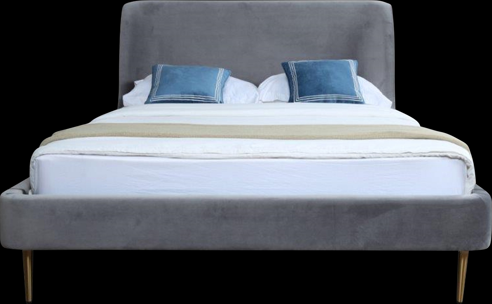 Galerita Gray Queen Bed - Thumbnail - Image 4