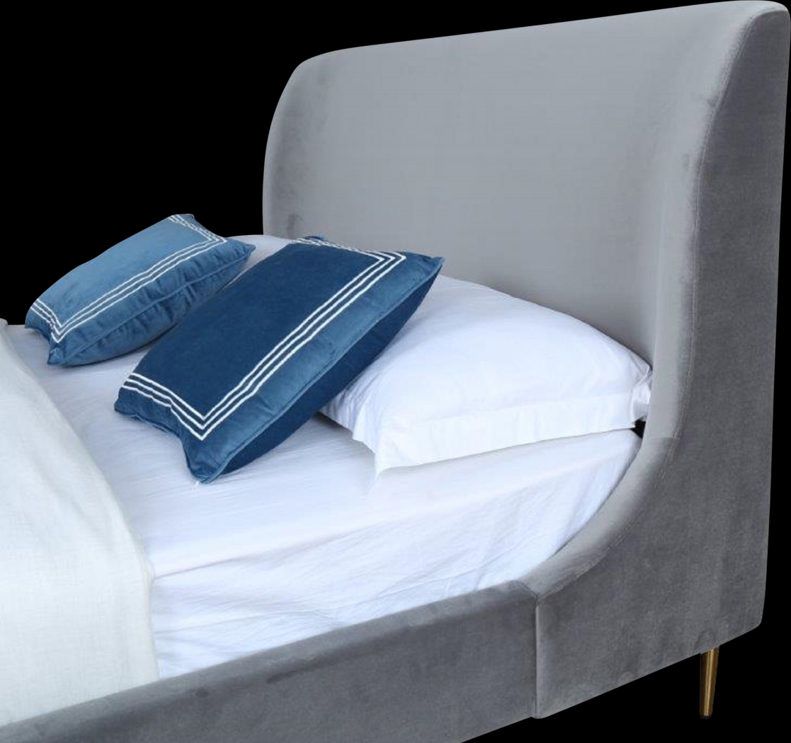 Galerita Gray Queen Bed - Thumbnail - Image 6