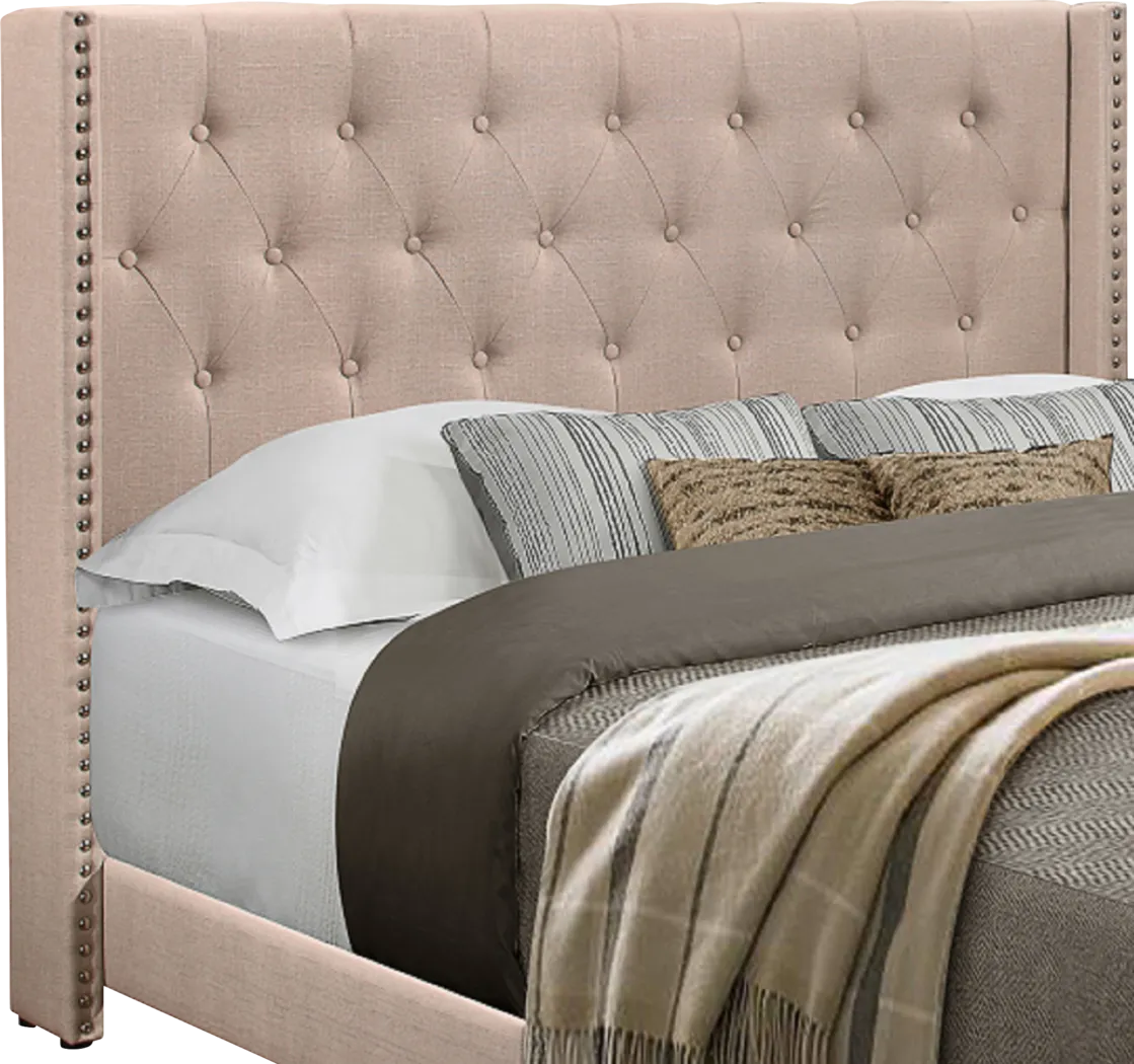 Galewood Beige Queen Upholstered Bed - Image 5
