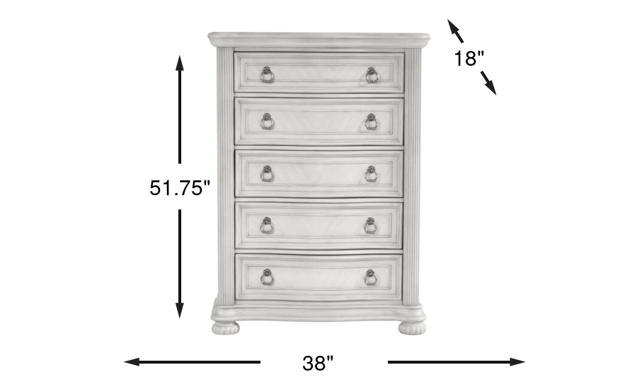 Dimension Image. Please refer to the Dimension Tab on this page for dimension details.