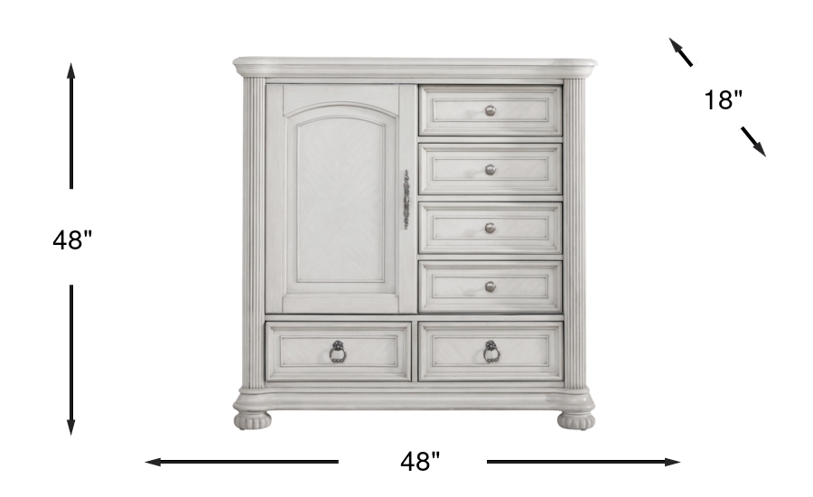 Dimension Image. Please refer to the Dimension Tab on this page for dimension details.