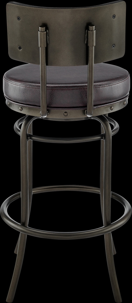 Gallaher Brown Swivel Counter Stool - Thumbnail - Image 6