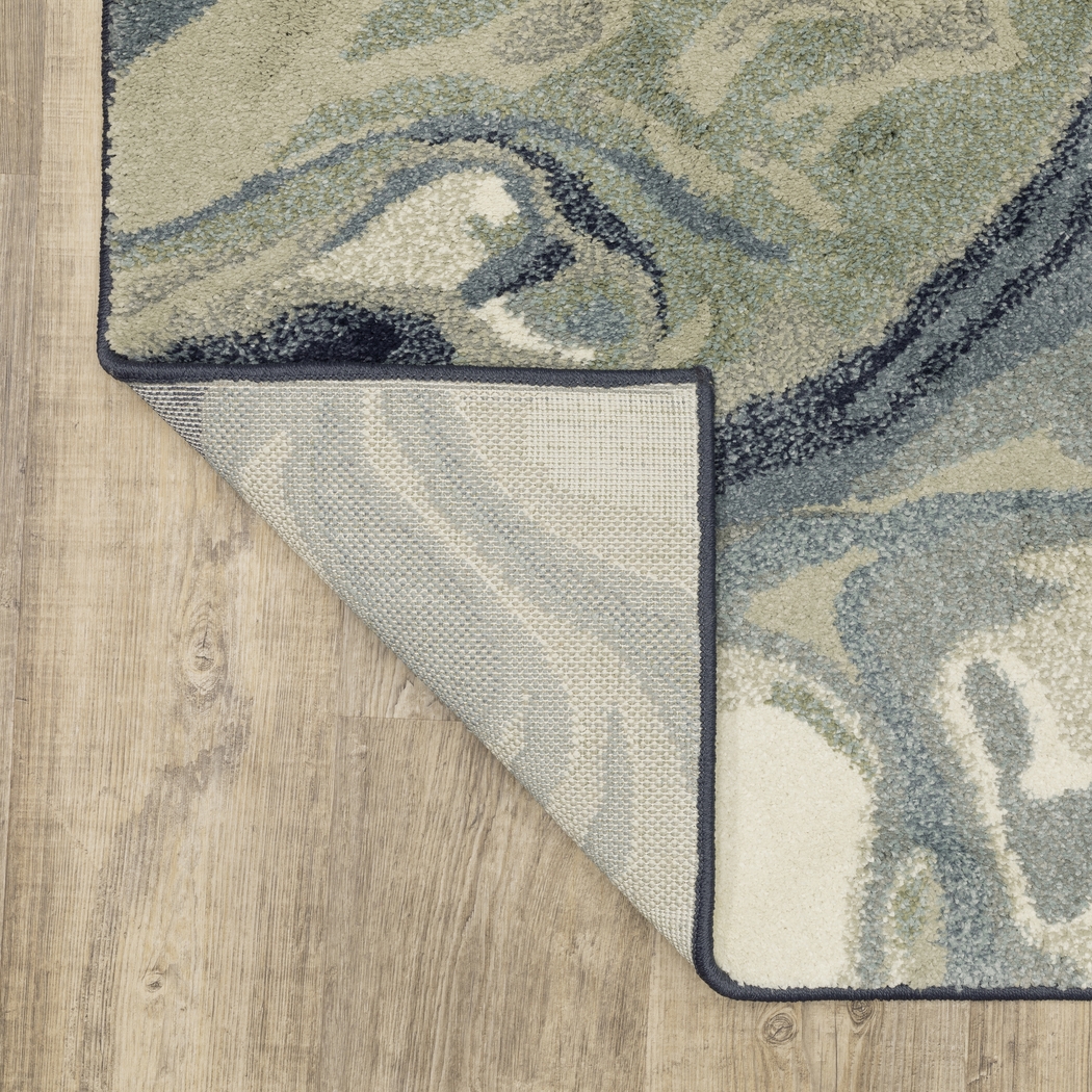 Gallannia Blue 7'10 x 10' Rug - Thumbnail - Image 4