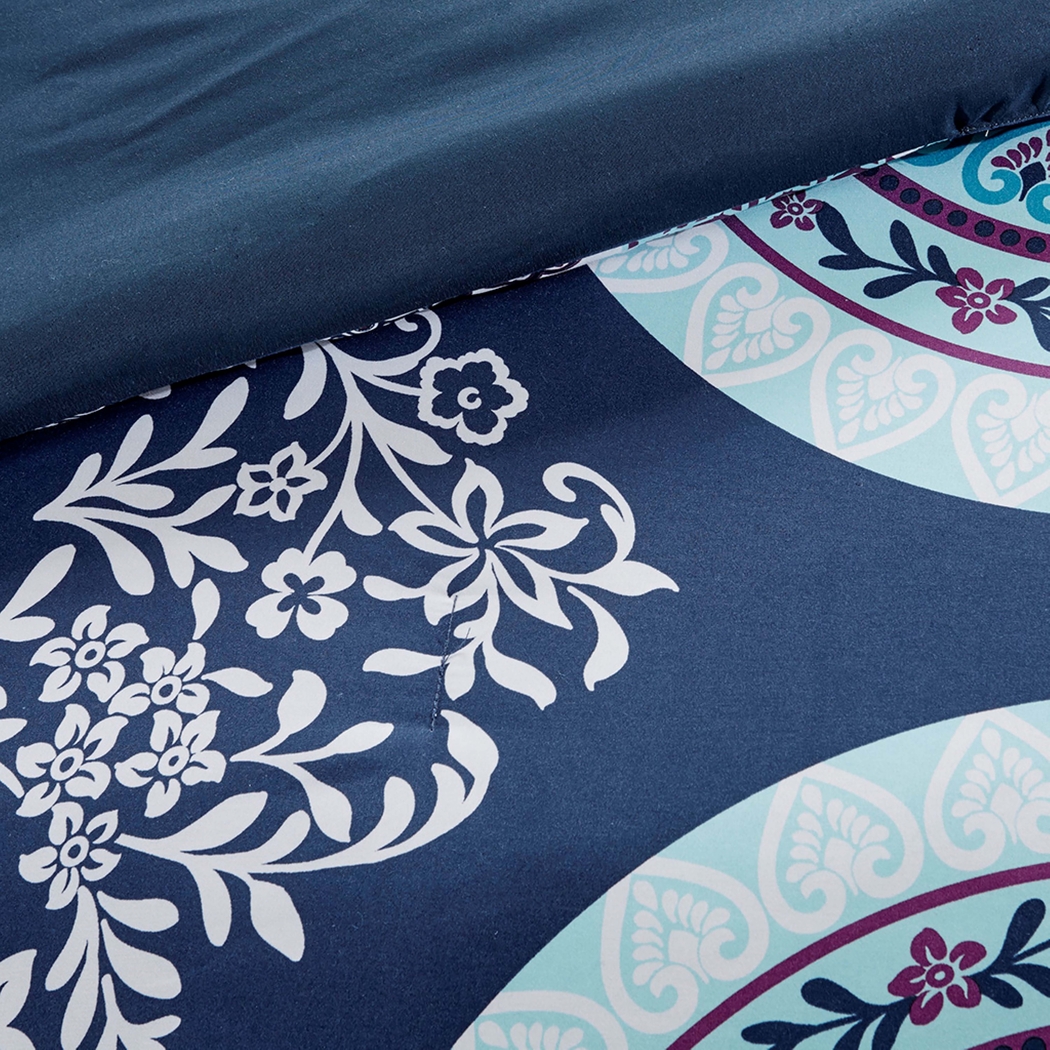 Gallaudet Blue Queen Comforter Set - Thumbnail - Image 14