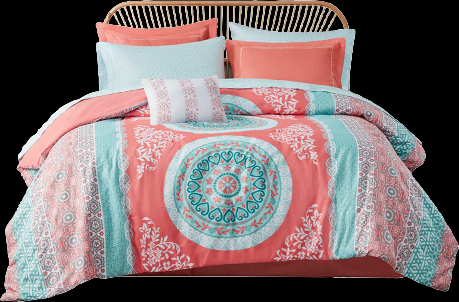 Gallaudet Red Queen Comforter Set - Thumbnail - Image 1